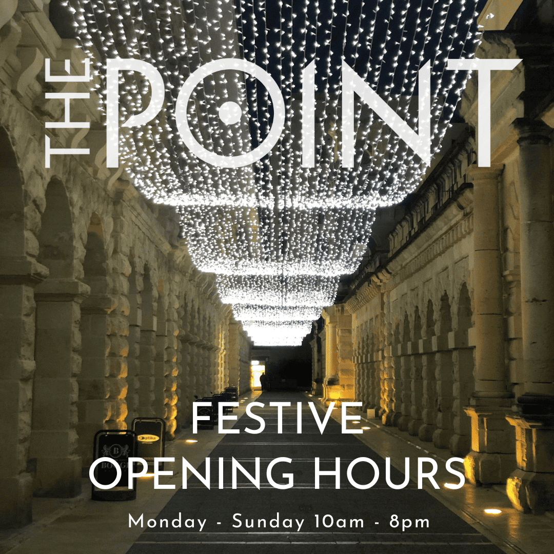 Festive Opening Hours at The Point! ⭐🦌 ⋆꙳•̩̩͙ *̩̩͙‧͙ ‧͙*̩̩͙ ͙͛ ˚₊⋆